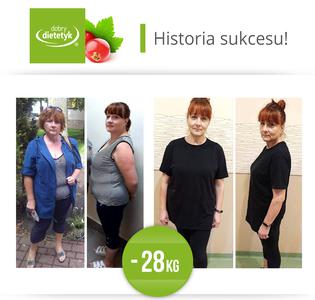 Świetna przemiana Pani Honoraty -28 kilogramów